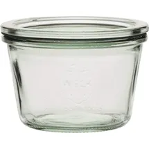 Weck Einkochgläser 250ml 3 Stk Rundrand Sturzform Ein gläser Dessertgläser, - Weck