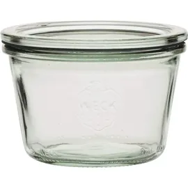 Weck Einkochgläser 250ml 3 Stk Rundrand Sturzform Ein gläser Dessertgläser, - Weck