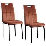 Hti-Living Stuhl Denton Velvet 2er-Set