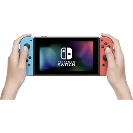 Nintendo Switch neon blau/rot 2019