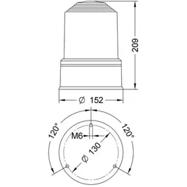Grothe Blitzleuchte or BLZ-R 7357