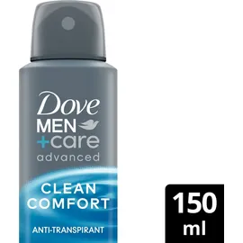 Dove Men plus Care advanced Clean Comfort Antitranspirant Spray 6 x 150 ml