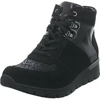 WALDLÄUFER Freizeit Schnürer schwarz, 626K82