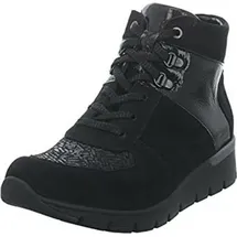 WALDLÄUFER Freizeit Schnürer schwarz, 626K82