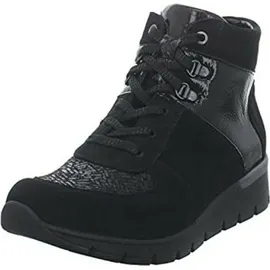 WALDLÄUFER Freizeit Schnürer schwarz, 626K82