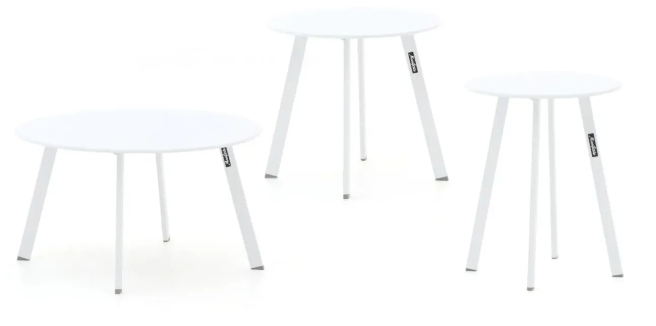 + 10 % Kassenrabatt | Manifesto Bovezzo Beistelltisch Outdoor-Set 3-teilig