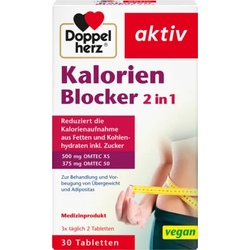 DOPPELHERZ Kalorien Blocker 2in1 Tabletten 30 St