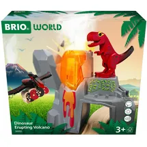 BRIO Dinosaur Erupting Volcano