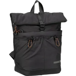 Jost Rolltop Rucksack Lohja Backpack Courier Rucksäcke   Schwarz Damen 
