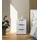 Rauch Nachtschrank Flipp 40 x 42 x 60 cm Weiß