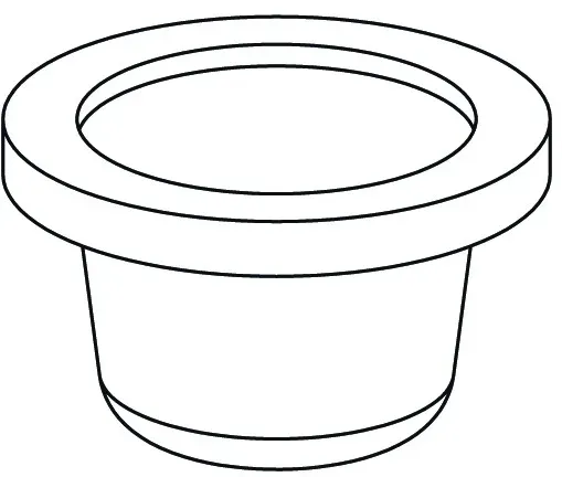 KWC Siebfilter D15.1/11 L10, W=0.32, Kst/Edelstahl,631261 631261