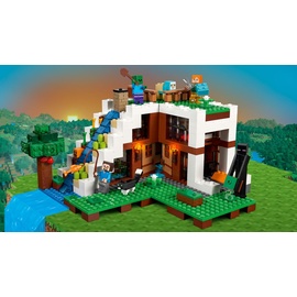 LEGO Minecraft Unterschlupf im Wasserfall 21134