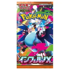 Pokémon Mega Inferno X Booster Box Display (30 Booster) - Japanisch