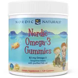 Nordic Naturals Nordic Naturals, Omega-3 Gummies, Ages 3+, Tangerine, 120 Gummies