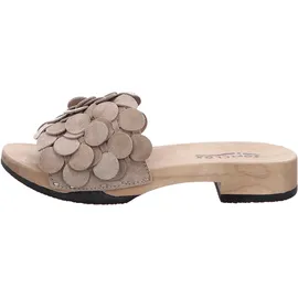 SOFTCLOX Bella Kaschmir - Damen Pantolette - 05-Taupe, Größe:38 EU