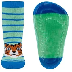 Ewers Stoppersocken SoftStep Tiger maigrün, 29/30