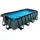 EXIT TOYS Stone Pool 400 x 200 x 100 cm inkl Sandfilter und Abdeckung