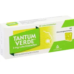 Tantum Verde 3mg mit Zitronengeschmack 20 ST