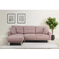 Home Affaire »TRIPLO optionale Schlafsofa mit Bettkasten, Maße B/T/H: 234/164/89 cm«, L-Form wahlweise mit Bettfunktion - Liegefläche 132x210 cm