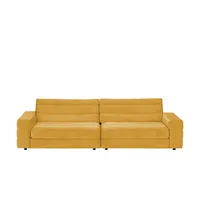 Sofa.de Big Sofa Scarlatti ¦ gelb ¦ Maße (cm): B: 296 H: 83 T: 125