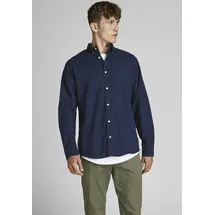 JACK & JONES »OXFORD SHIRT«, blau