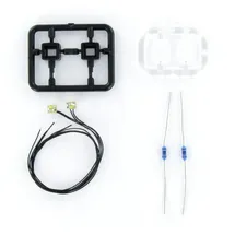 CARSON Rechteckscheinwerfer 2er Pack (500907578)