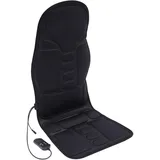 Owneed Massagematte Massage-Sitzauflage mit Wärmefunktion Rückenmassagegerät Kabelfernbedienung Massageauflage für Hause Büro 115 * 49 * 2cm