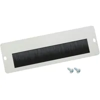 HMF 63329-07 Kabeldurchführung mit Bürsteneinsatz für 10 Zoll Serverschrank