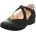 Damen GUAD2 chromfrei gegerbte nachhaltige Halbschuhe SCHWARZ 0000