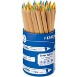 Lyra Pet LYRA Malstifte, Plastic Pot With 36 Super-Ferby Unlacquered 4-Color Lead (Rot, 1 x)