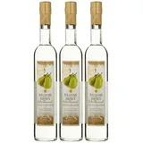DOLOMITI Williams Edelbrand 40% vol. | Williams Christ Birnenbrand | fruchtiger Brand aus Williams-Christ-Birnen | 3 x 0.5 Liter
