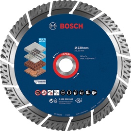 Bosch EXPERT MultiMaterial Diamanttrennscheiben, 230 mm
