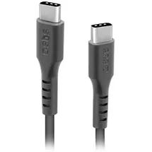 SBS USB-C 1,5 m Schwarz