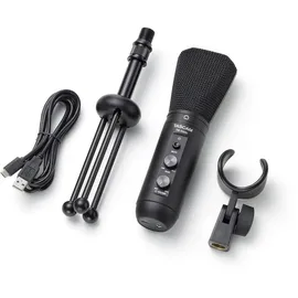 Tascam TM-250U USB-Sprechermikrofon mit Kopfhörerausgang