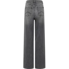 Mustang Damen Jeans Style Luise Wide, schwarz hell - 30x30