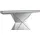 SalesFever Designer Konsole Konsolentisch 120 x 35,5 x 81 cm silber