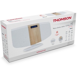 Thomson MIC401BT USB MP3 Radio AUX-IN weiß TH386776 Kompaktanlage
