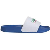 Adidas Adilette Shower Slides Unisex Schiebe-Sandalen, Brigroyal Cloudwhite Teamgreen, 40.5 EU