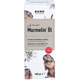 BANO Healthcare GmbH Tiroler Murmelin Öl 100% reines Murmeltieröl