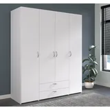 Parisot Drehtürenschrank Daily 1 160 x 185 x 51 cm Weiß