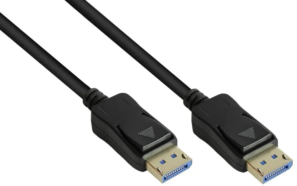 Alcasa DP20-010 DisplayPort-Kabel 1 m Schwarz