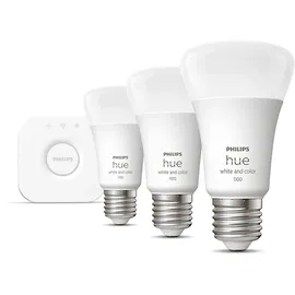 Philips Hue White und Col. Amb. E27 3er Starter Set 16 Mio. Farben