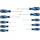 Gedore 3K-Schraubendreher-Satz 10-teilig TX T7-T40 2163 TX-010