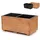 OEM Blumentopf 62 x 33 x 32 cm Braun