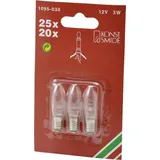 Konstsmide LED-Lichterkette Kerze 12V/3W Weiß
