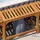 vidaXL Quadratische Outdoor Hot Tub Umrandung braun 250 x 250 cm