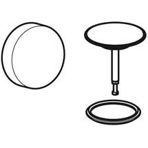 Geberit 245446211 mit Zulauf, d52-12, chrg