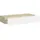 vidaXL Wandregal 60 x 23,5 x 10 cm Eichen-Optik und Weiß