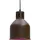 Venso EcoSolutions Saga Pflanzenlampe E27 Lampenschirm rostfarben