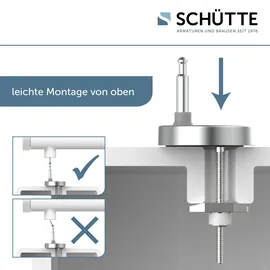 Schütte Duroplast WC-Sitz SLIM Weiß